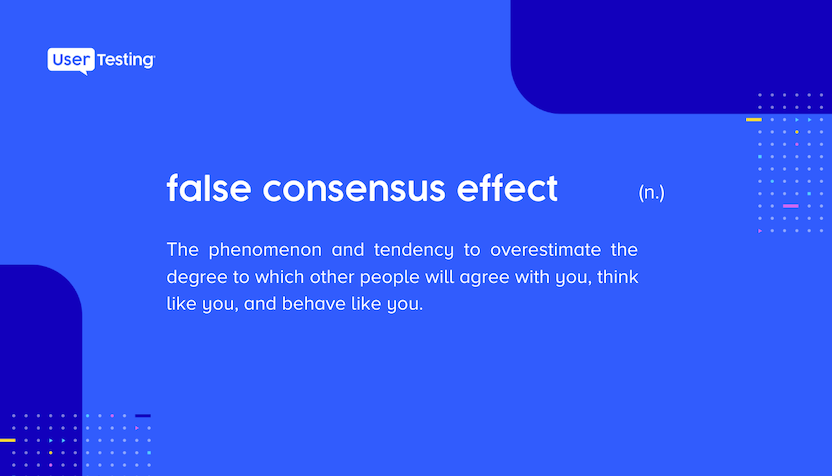 False Consensus Effect Definition Psychology